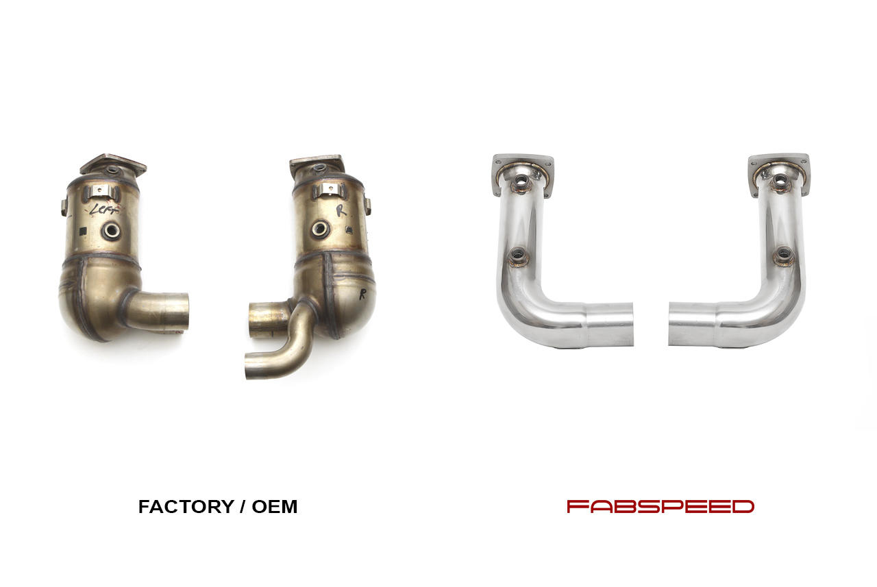 991.2 Carrera link comp. Pipes (for Base) (2017-2019)