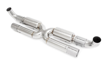 991.2 Carrera Center Muffler Bypass X-Pipe (for Base) (2017-2019)