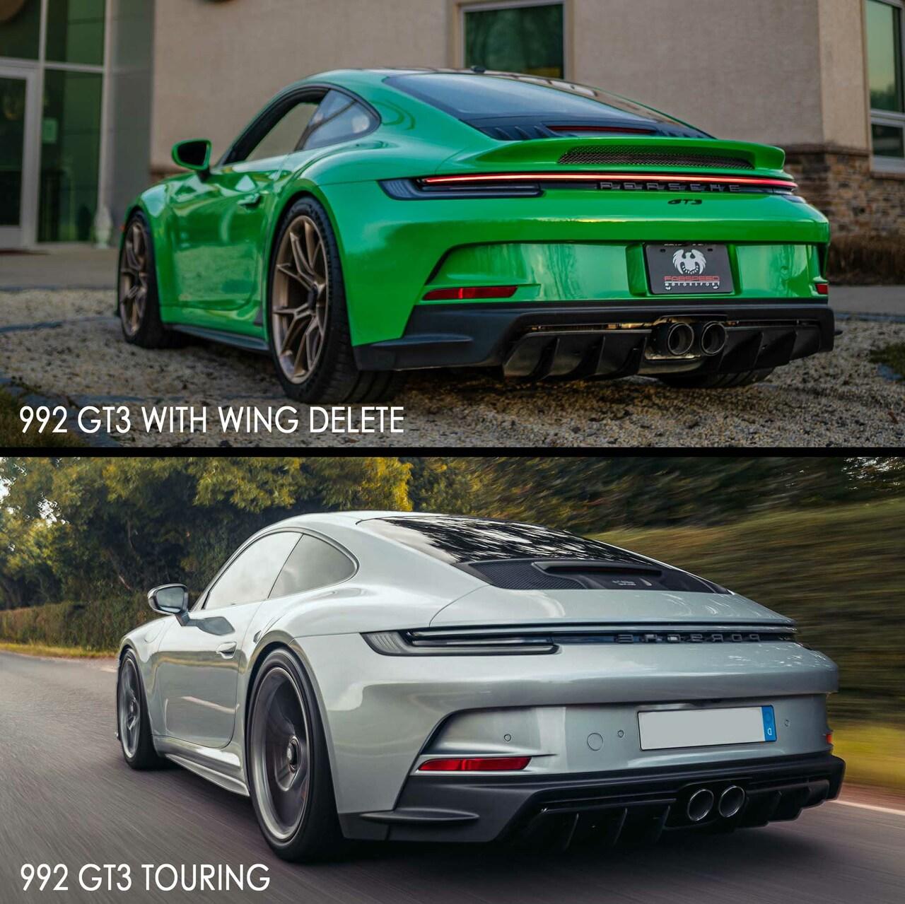 992 GT3 Wing Delete Kit (2022+)