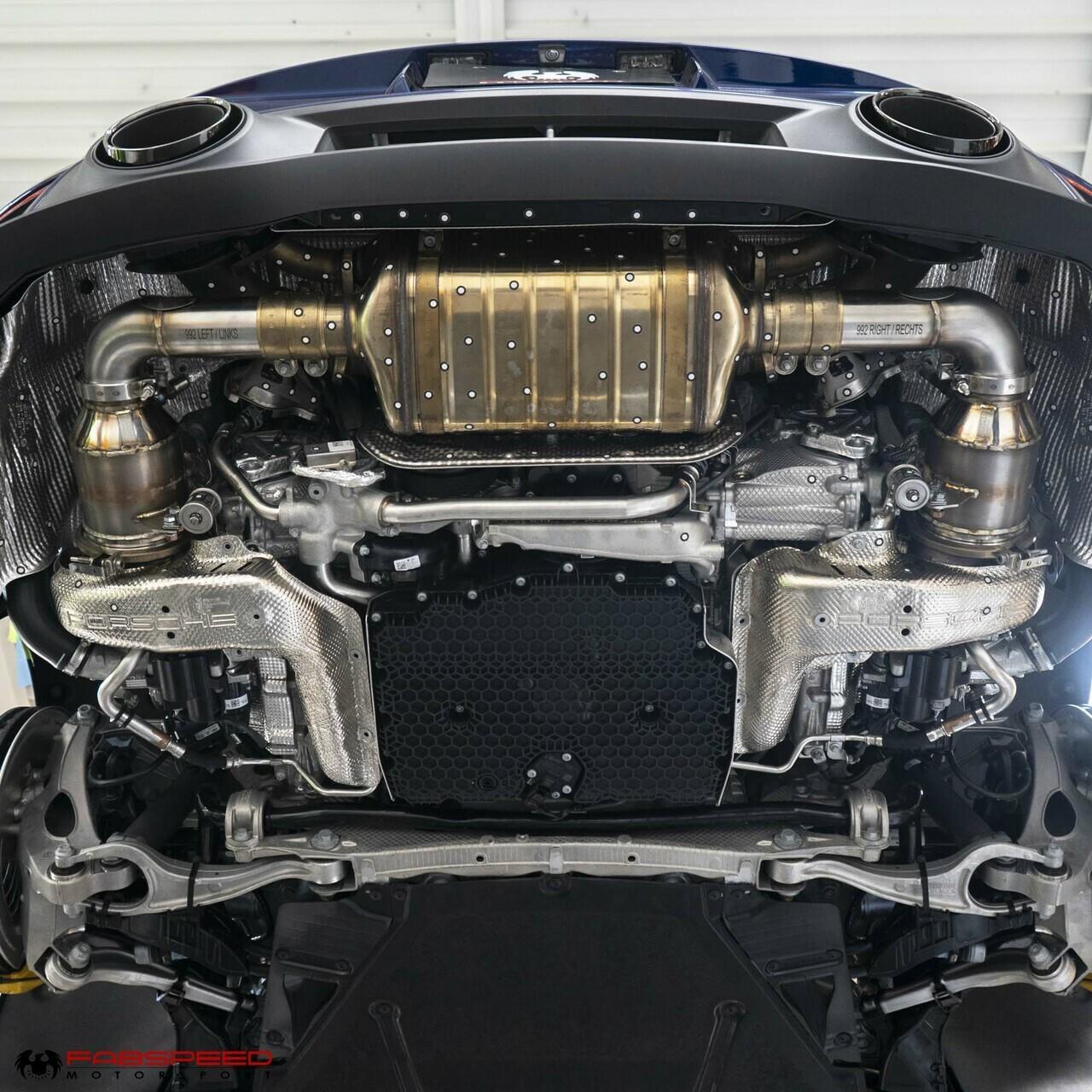 2025+  992.2 Carrera (NON GTS) Sport Catalytic Converters with GT2RS Style Outlets (2025+)