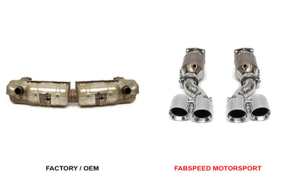 997 Turbo Muffler Bypass Exhaust System (2006-2009)