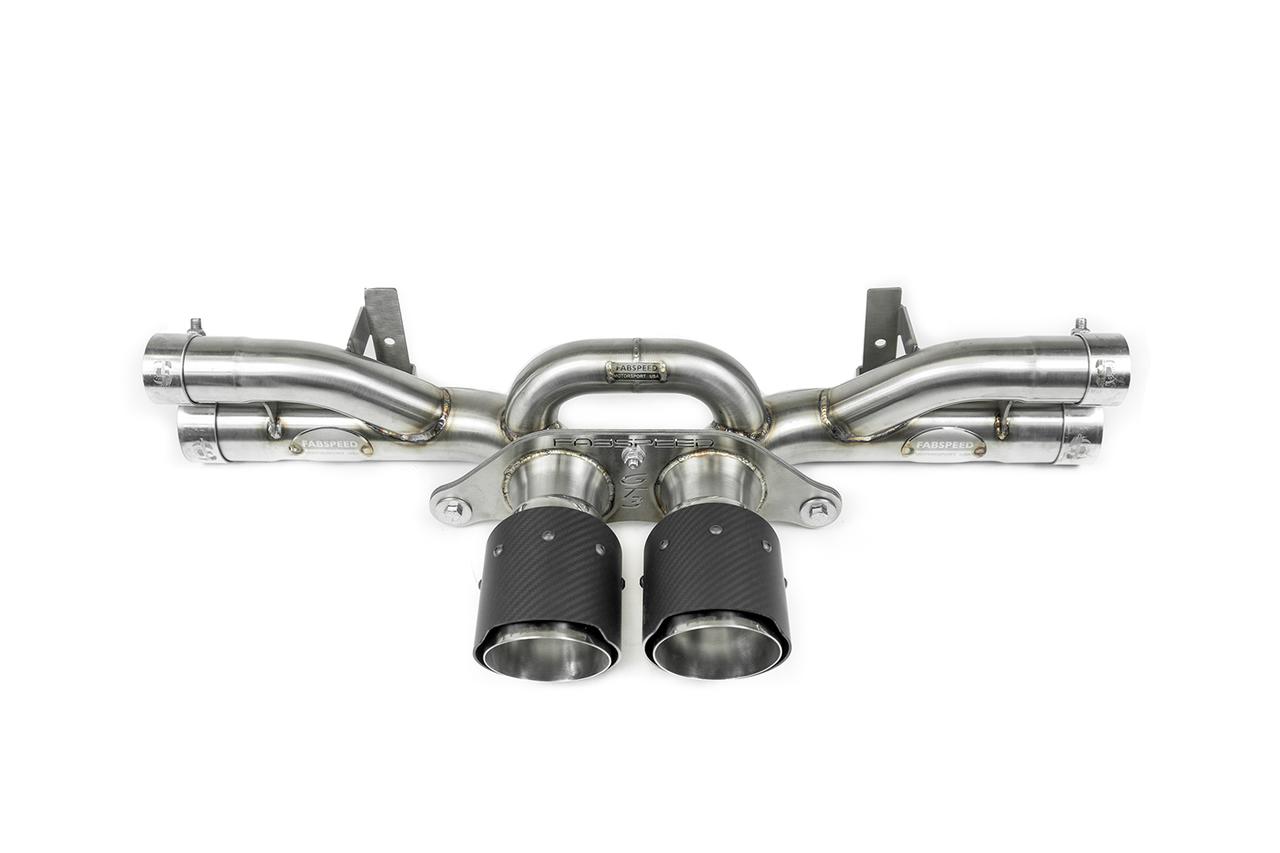 Fabspeed Motorsport  Fabspeed Porsche 997.2 GT3 / GT3 RS Center Muffler Bypass Pipe (2010-2011)