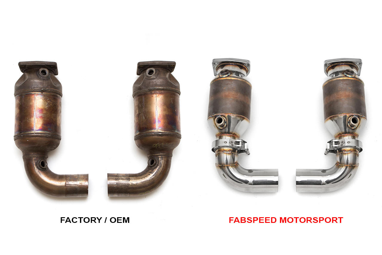997.2 Turbo / Turbo S Sport Catalytic Converters (2010-2012)