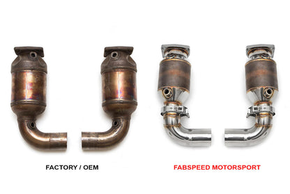 997.2 Turbo / Turbo S Sport Catalytic Converters (2010-2012)